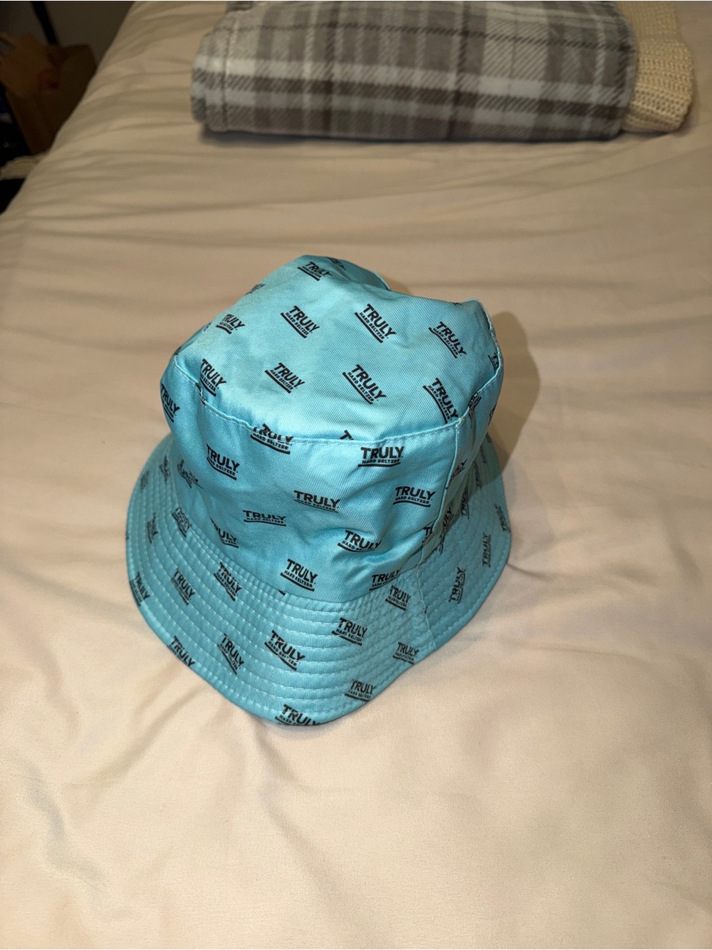 TRULY Aqua Logo Bucket Hat